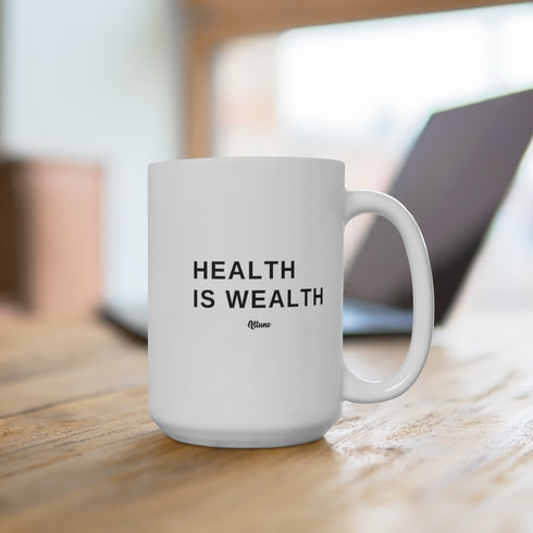 Attune Health is Wealth Mug (15oz)